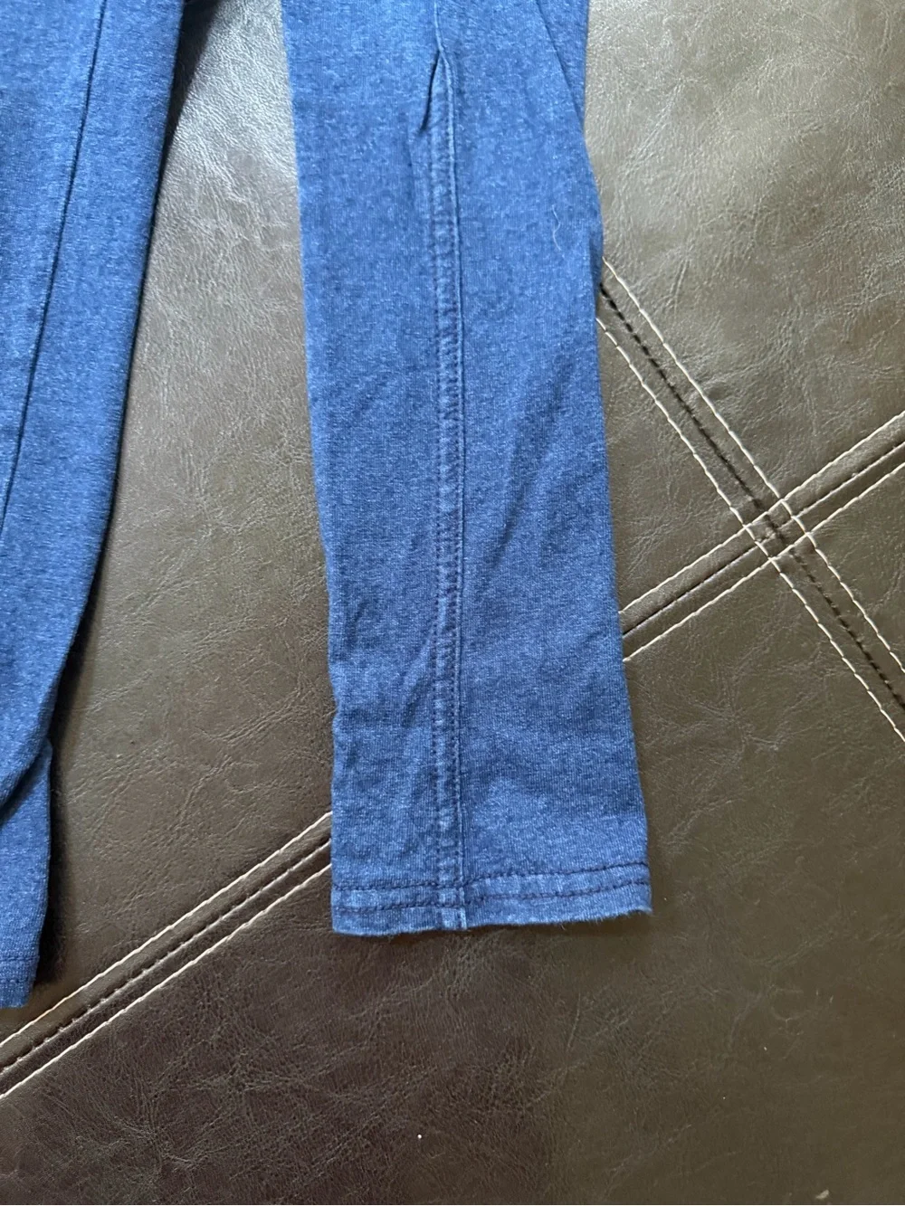 Jumping Beans - Girl’s Dark Blue Denim Style Stretch Pull-On Leggings
